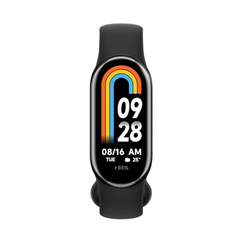 Xiaomi Smart Band 8 Fitness-Tracker, 1,62' AMOLED Display, 16 Tage Akkulaufzeit,...