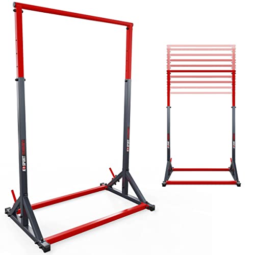 K-Sport: Stationäre Klimmzugstange bis 140kg, mit Pull-Up Bar & Halter für...