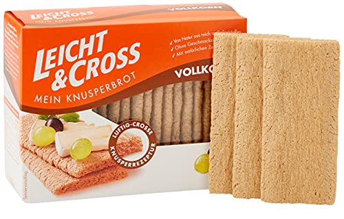 Leicht&Cross Vollkorn Knusperbrot, 8er Pack (8 x 125 g)