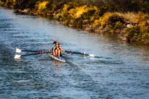 rowing, rowing boat, water