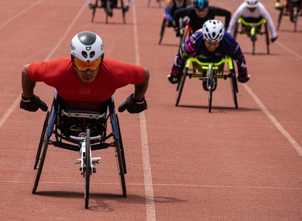 paralympics, athletes, wheelchairs